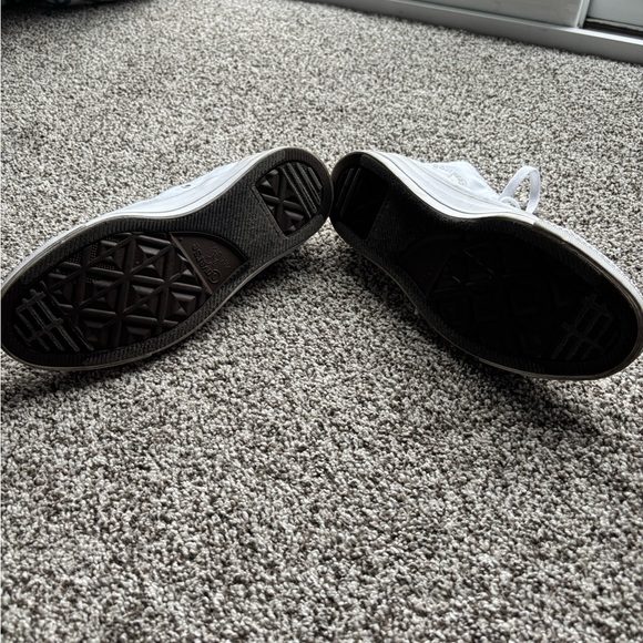 Converse White High-Top Sneakers Classic Canvas - Picture 4 of 5